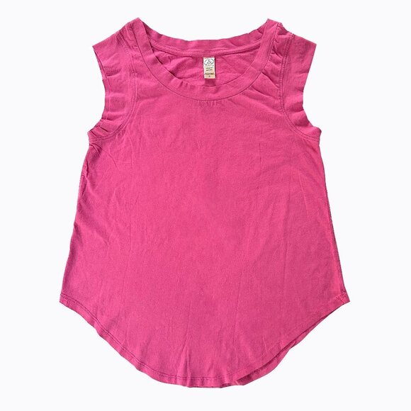 Alternative Apparel Pink Cap Sleeve T-shirt S/M Original Art Skull Edgy Design - Picture 3 of 8